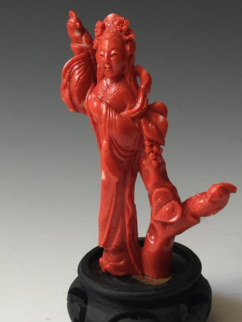 value of coral asian figurine Sword of the new world nude